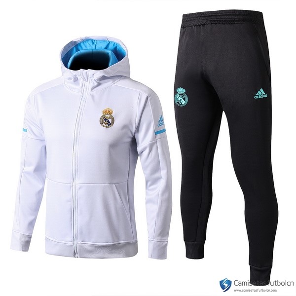 Chandal Real Madrid 2017-18 Azul Blanco Negro